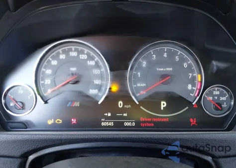 2017 BMW M3 из США, поврежденный, VIN WBS8M9C38H5G85599